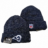 Los Angeles Rams Team Logo Knit Hat YD (10),baseball caps,new era cap wholesale,wholesale hats